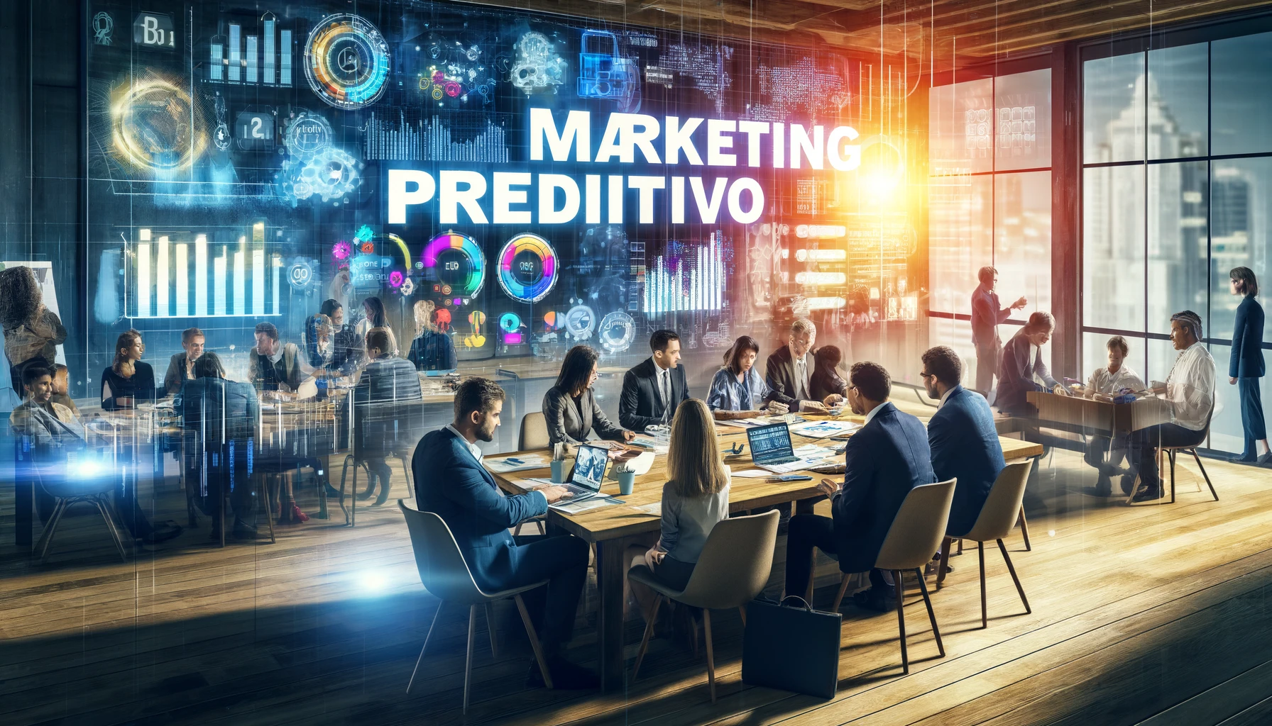 Rappresentazione del marketing predittivo